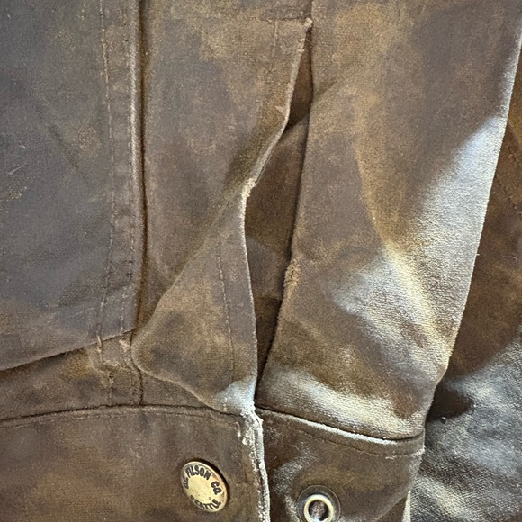 Filson Tan lined Cruiser waxed jacket size XL - Picture 5 of 7